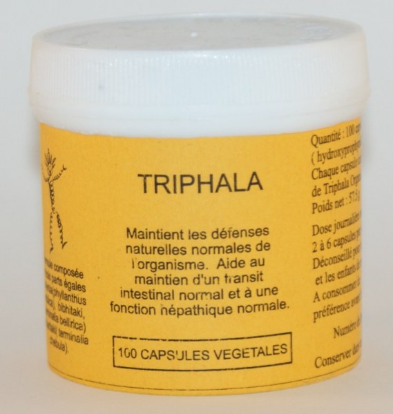TRIPHALA - 100 gélules | Lafermedepaula.com