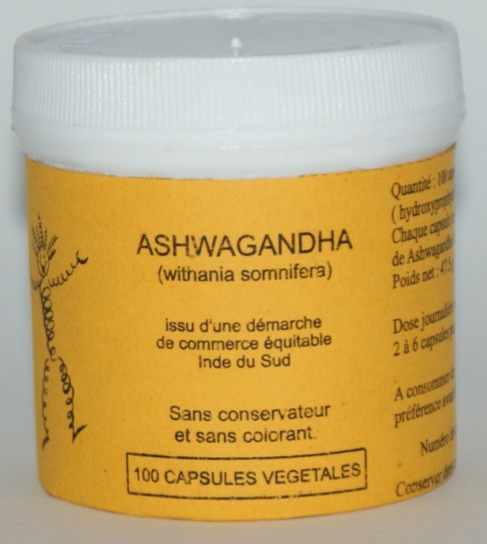 ASHWAGANDHA - 100 capsules
