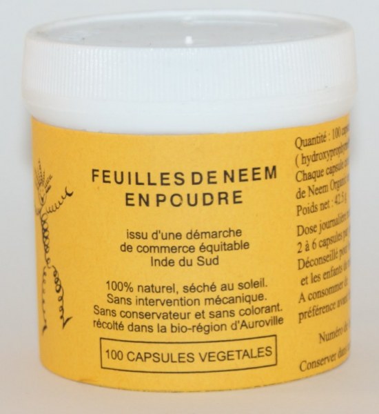 NEEM - 100 capsules