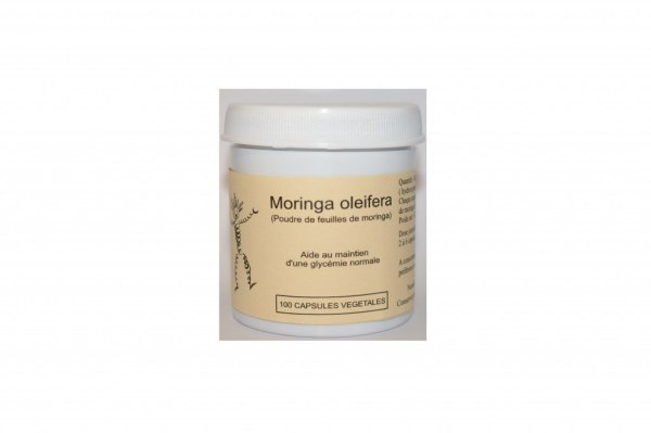 Moringa Oleifera organic,arbre de vie, 100 gellules végétales 