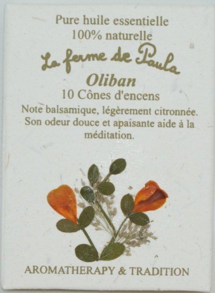 Oliban - Cônes d'encens