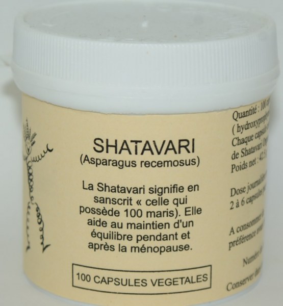 SHATAVARI - 100 capsules erreur date, best before nov 2022,nov 2023