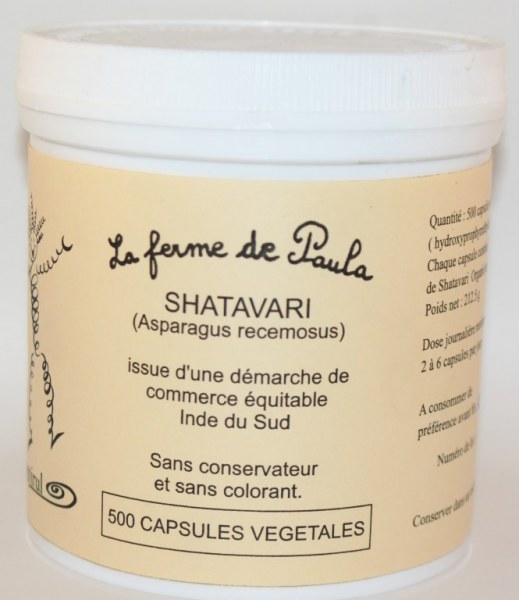 SHATAVARI - 500 capsules