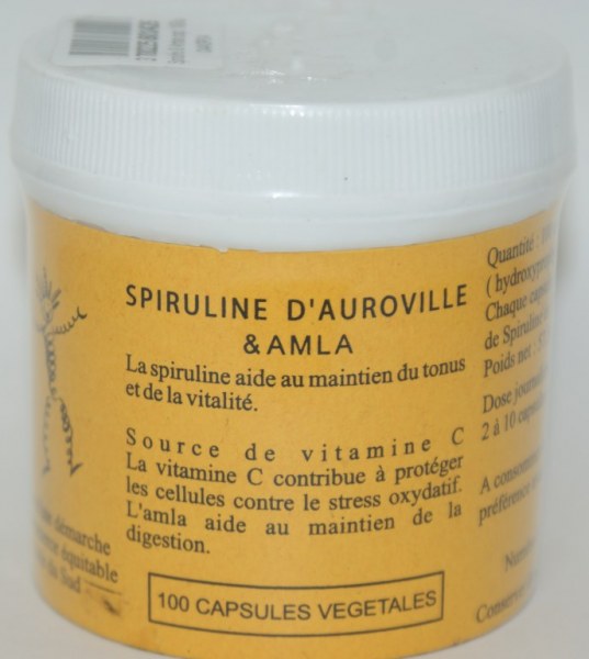 AMLA & SPIRULINE - 500 capsules